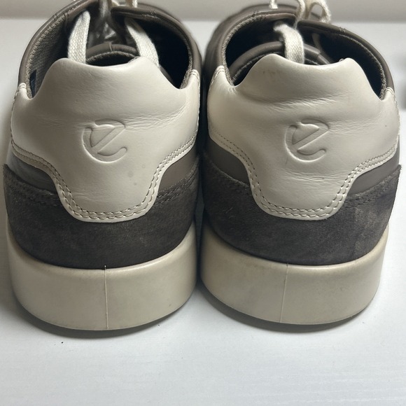 ECCO Fluidform Mens Size EU46 US13 Brown Leather Fashion Sneakers Comfort‎ Shoes - Picture 10 of 12